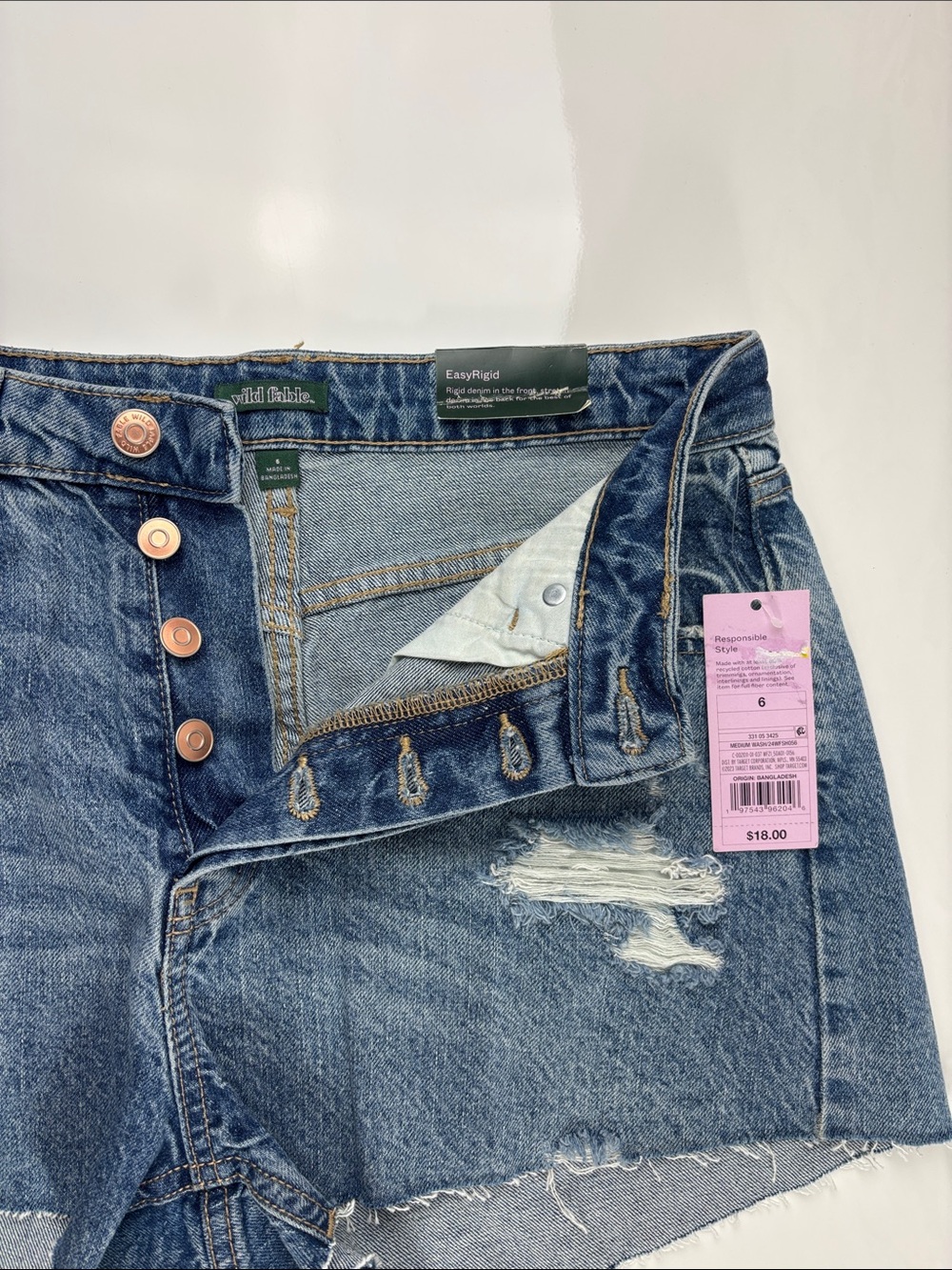 Wildfable High-Rise Shorts - Picture 3 of 4